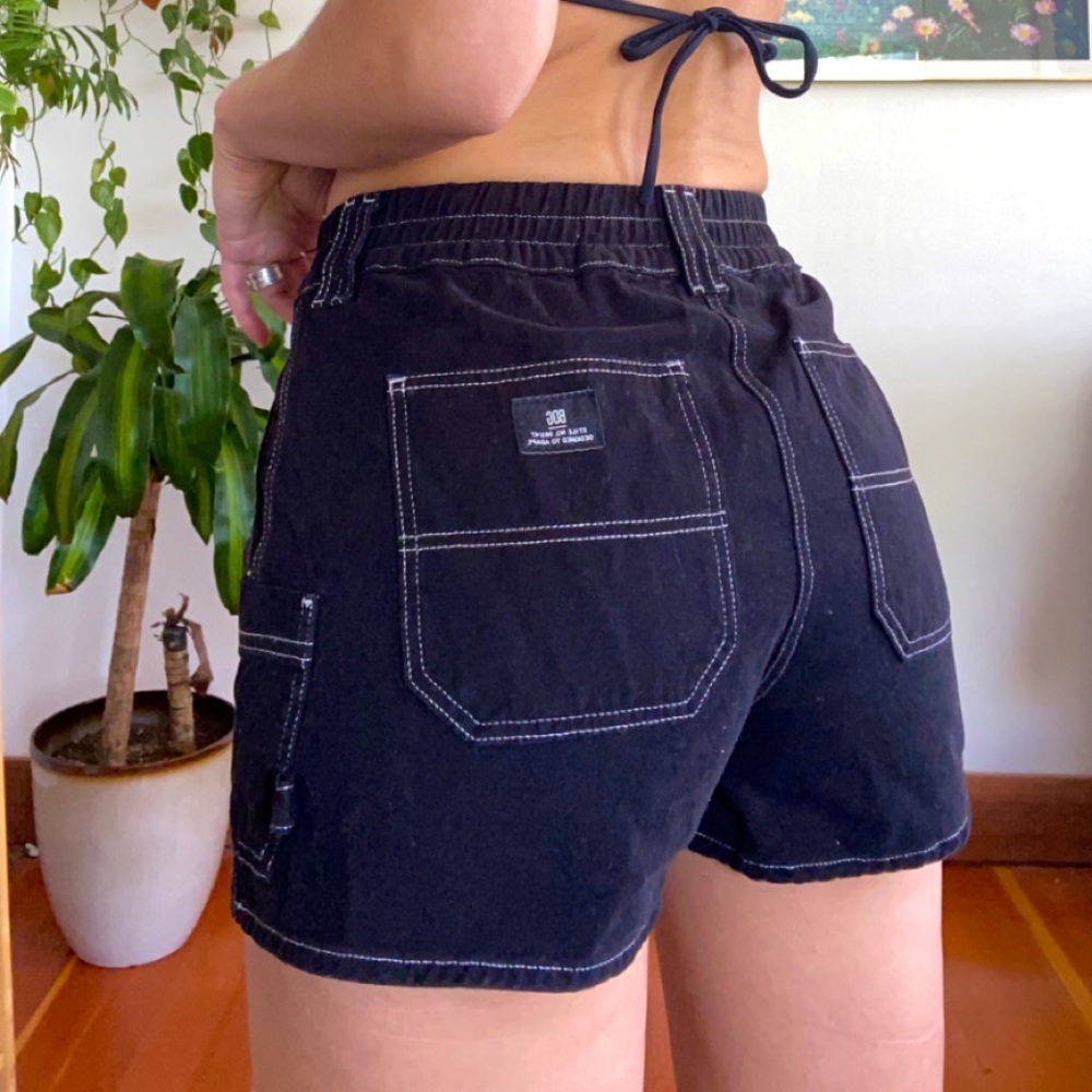 BDG Skate Black Cargo Shorts Size M
